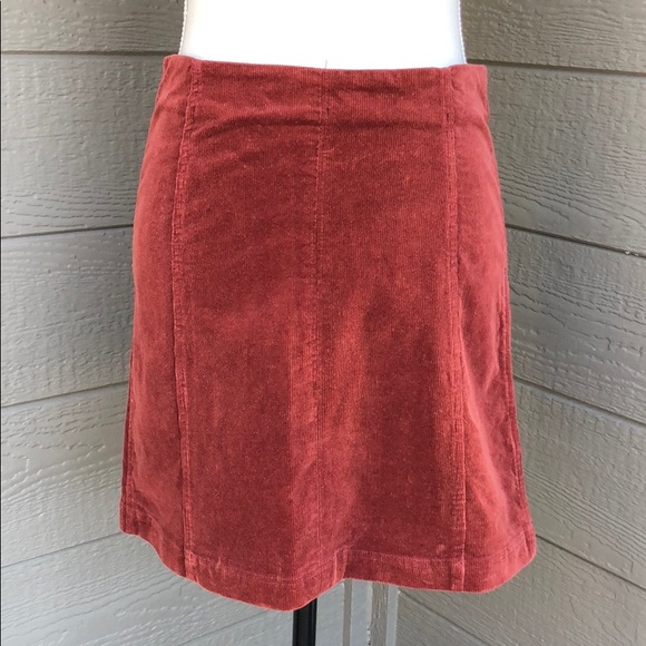 Wishlist Dresses & Skirts - Wishlist Maroon Corduroy Skirt Wishlist Dresses & Skirts - Wishlist Maroon Corduroy Skirt